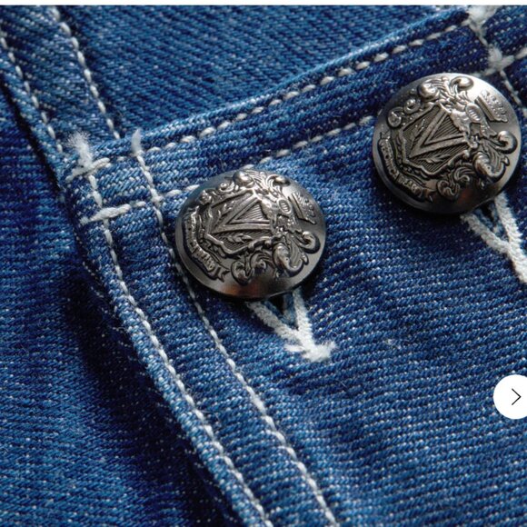 Bowen Denim Mini Skirt - Picture 4 of 5